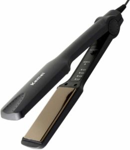 Amazon - Buy Kemei KM-329 Professional Hair Straightener 40W (Multicolor)  at Rs 284