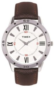 Amazon- Buy Timex Analog Off-White Dial Men's Watch at Rs 378