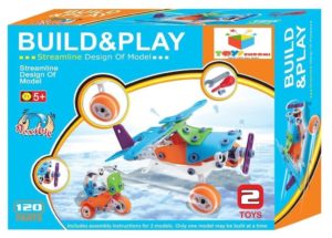 Amazon- Buy Toys Bhoomi 2 IN 1 Take-Apart 3D Model Airplane at Rs 599
