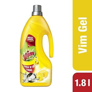 Amazon - Buy Vim Dishwash Gel, Lemon, 1.8 L at Rs. 254
