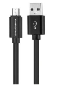 Ambrane ACM-29 Charge and Sync Cable (Black) at rs.99
