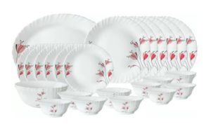 Borosil dinner set 40% off