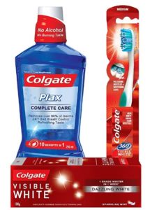 Colgate Visible White Sparkling Toothpaste combo at rs.106