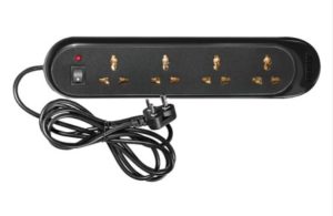 Eveready SG01 Black 6 A Three Pin Socket at rs.199