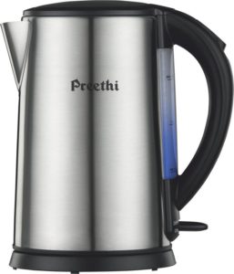 Flipkart- Buy Preethi EK711 Electric Kettle (1.8 L, Silver) at Rs 1399
