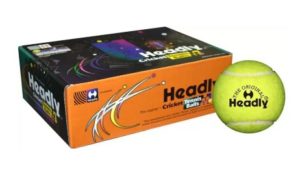 Headly Heavy Cricket Tennis Ball (Pack of 6, Yellow) at rs.118