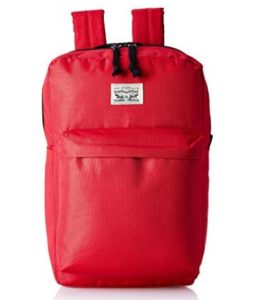 Levi's Fabric 32 cms Red Backpack (38005-0013) at rs.537