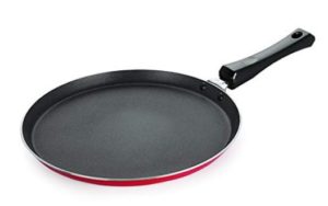 NIRLON Eco FT 550 Non-Stick Aluminium Tawa, 27.5cm, Red at rs.223