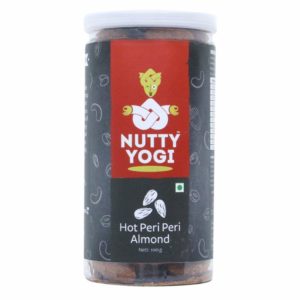 Nutty Yogi Hot Peri Peri Almond, 100g 