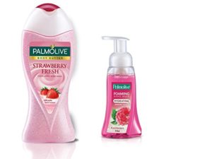 Palmolive Bodybutter Fresh Bodywash - 250 ml (Strawberry) and Handwash - 250 ml (Raspberry) 