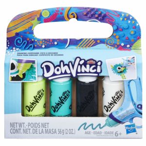 Play-Doh DohVinci 4-Pack Drawing Compound