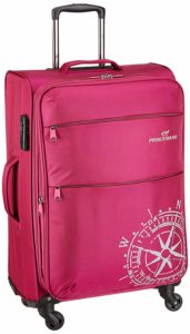 Princeware Geolite Fabric 57 cms Purple Softsided Carry-On at Rs 2087