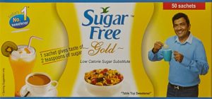 Sugar Free Gold Sachet - 0.75 g (Pack of 50 Sachets)