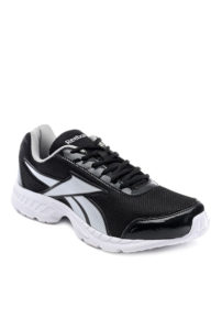 Tata Cliq Reebok Black & White Running Shoes