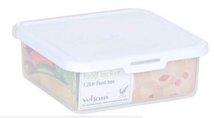 Wham (United Kingdom) Food Locker Square Plastic Container, 1.2Litre at rs.139