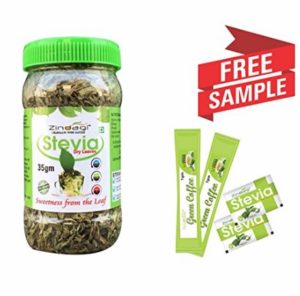 Zindagi Stevia Leaves - Natural Sugarfree Sweetener at rs.20