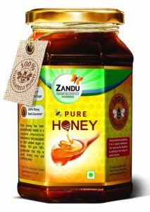 Amazon- Buy Zandu Pure Honey, 500g at Rs 189