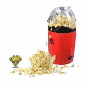 BMS Lifestyle ilo-101 Hot Air Popcorn Popper Electric Machine Snack Maker, with Measuring Cup and Removable Lid 