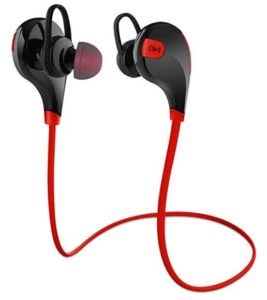 CHKOKKO QY7 Wireless Bluetooth Earphones with Mic(Red) at rs.499