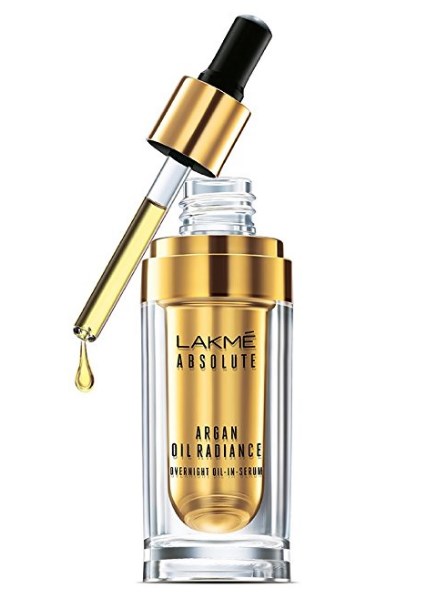 Lakme Absolute Argan Oil Radiance Overnight Oil-in-Serum, 15ml at rs.419