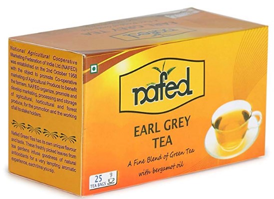 Nafed Tea, Early Grey, 25 Tea Bags at rs.73