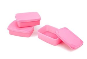 Signoraware Handy Polypropylene Square Set, 3-Pieces, Pink at rs.114