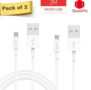 Soopii Android Supported Micro USB Fast Charging Data and Sync Cable 318