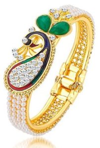 Sukkhi Kadaa Bracelet for Women (Golden) 
