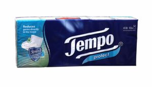 Tempo Facial Tissue and Handkerchief