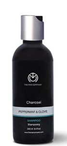 The Man Company Charcoal Shampoo, Pepper Mint and Clove Cold Pressed Essential Oils, 250ml at rs.299