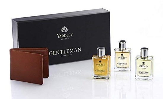 Yardley Gentleman EDT Classic, 50ml Adventure, 50ml Legend, 50ml Gift Pack with Free Wallet at rs.999