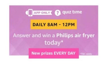 amazon quiz philips air fryer