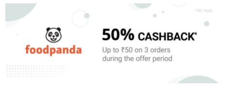 foodpanda cashback phonepe