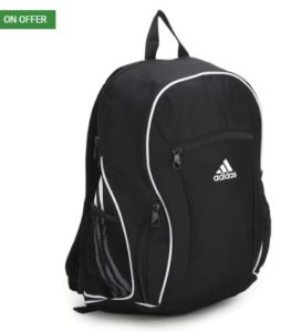 ADIDAS ADI ESTADIO BP 25 L Backpack (Black) at rs.584