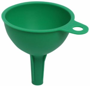 Amazon - Buy Amazon Brand - Solimo Silicone Funnel for Kitchen, Green at Rs. 119