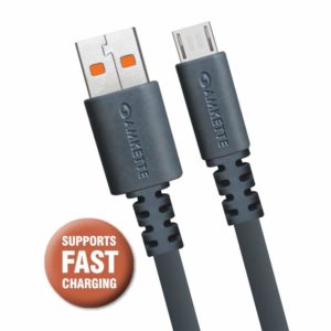Amazon- Buy Amkette Micro USB Extra Tough Cable with Upto 3.0A Fast Charging, 1.5m Long at Rs 199