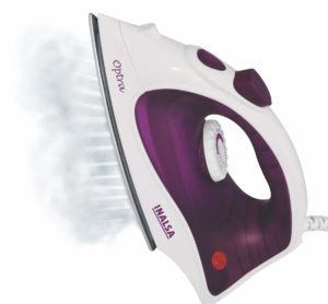 Amazon - Buy Inalsa Optra 1200-Watt Steam Iron with Ceramic Coated Sole Plate (White/Purple) at Rs. 549