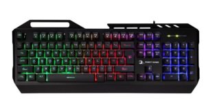 Amazon - Buy Night Hawk NK102 FPS Gaming Keyboard with 3 Colour Changeable LED and 19 Anti-Ghosting Keys (Multicolour) at Rs. 899