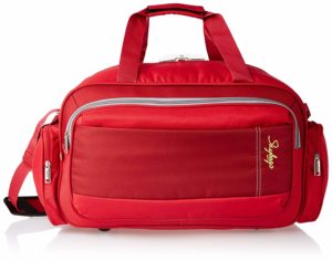 Amazon- Buy Skybags Cardiff Polyester 55 cms Red Travel Duffle at Rs 848