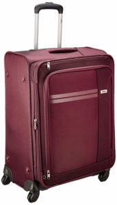 Amazon- Buy VIP Plazma Polyester 56 cms Maroon Softsided Cabin Luggage at Rs 1940