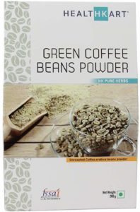 Amazon - Healthkart Natural Green Coffee Bean Powder