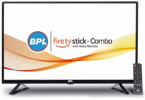 BPL 32-inch LED TV with Amazon FireTV Stick I Smart Combo (Black)