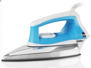 Billion XR137 Dry Iron  (White, Sky Blue)