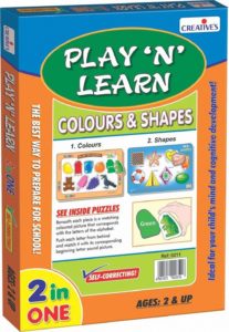 Creative's Play ‘N’ Learn - Colours and Shapes, Multi Color