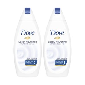 Dove Deeply Nourishing Body Wash, 190ml (Pack of 2) 