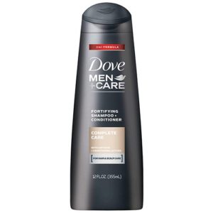 Dove Men+Care 2 in 1 Shampoo and Conditioner, Complete Care Fortifying, 355ml 
