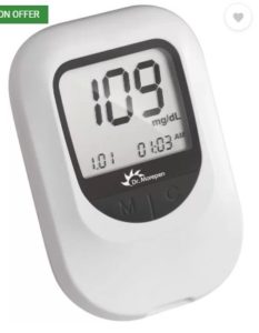 Dr. Morepen GlucoOne Glucometer (White)