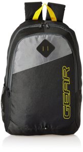 Gear 20 Ltrs Black Casual Backpack 