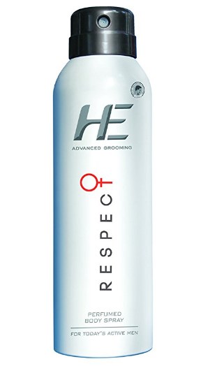 He Advanced Grooming Respect Perfumed Body Spray, 150ml at rs.84