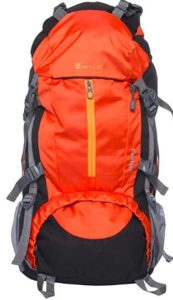 Impulse 65 Ltrs Orange Trekking Backpack rs 999